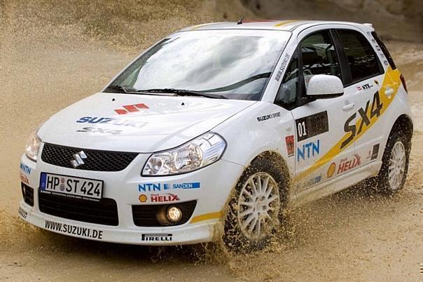 Sondermodell Suzuki SX4 WRC. Foto: Auto-Reporter/Suzuki 